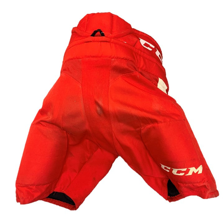 CCM HP31 - Pantalon de hockey Pro Stock d'occasion (rouge/blanc)